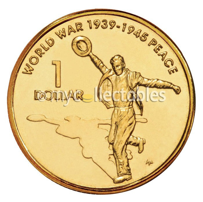 2005 Australian $1 coin - Dancing Man - Ex Security Roll