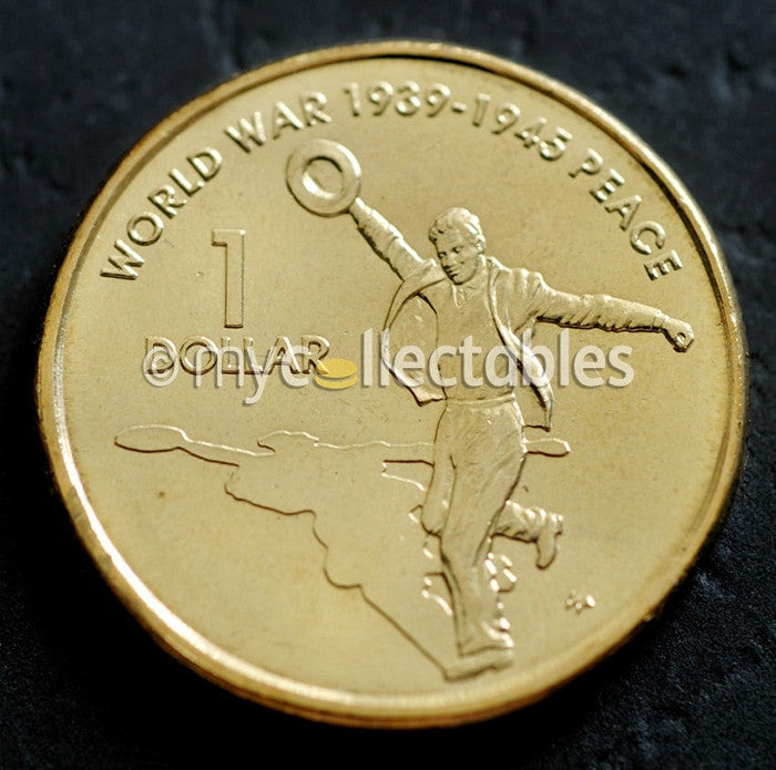 2005 Australian $1 coin - Dancing Man - Ex Security Roll