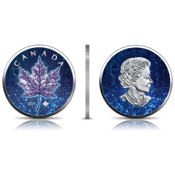 Canada 2022 Maple Leaf Ag999 1 oz Artificial Intelligence