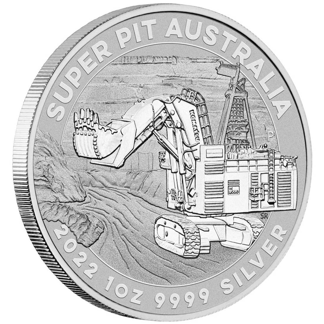 2022 1oz .9999 Silver BU Coin - Super Pit Australia