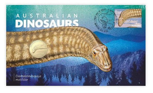 Australian Dinosaurs – Diamantinasaurus Postal Numismatic Cover