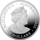 Wallal Centenary 2022 $5 1oz Silver Domed Proof
