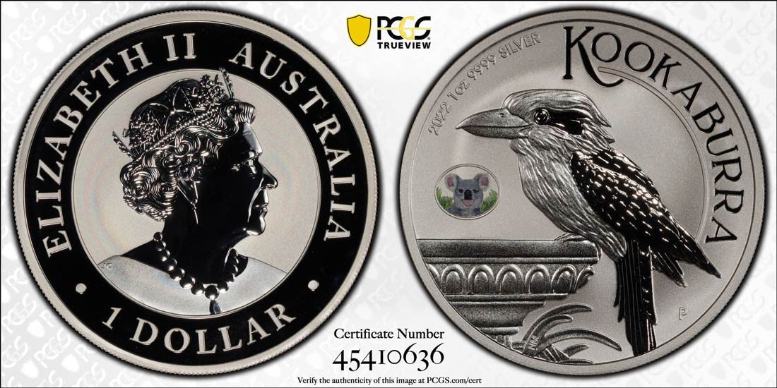 Koala Privy ANDA Money Expo Brisbane 2022-P $1 Kookaburra PCGS MS69