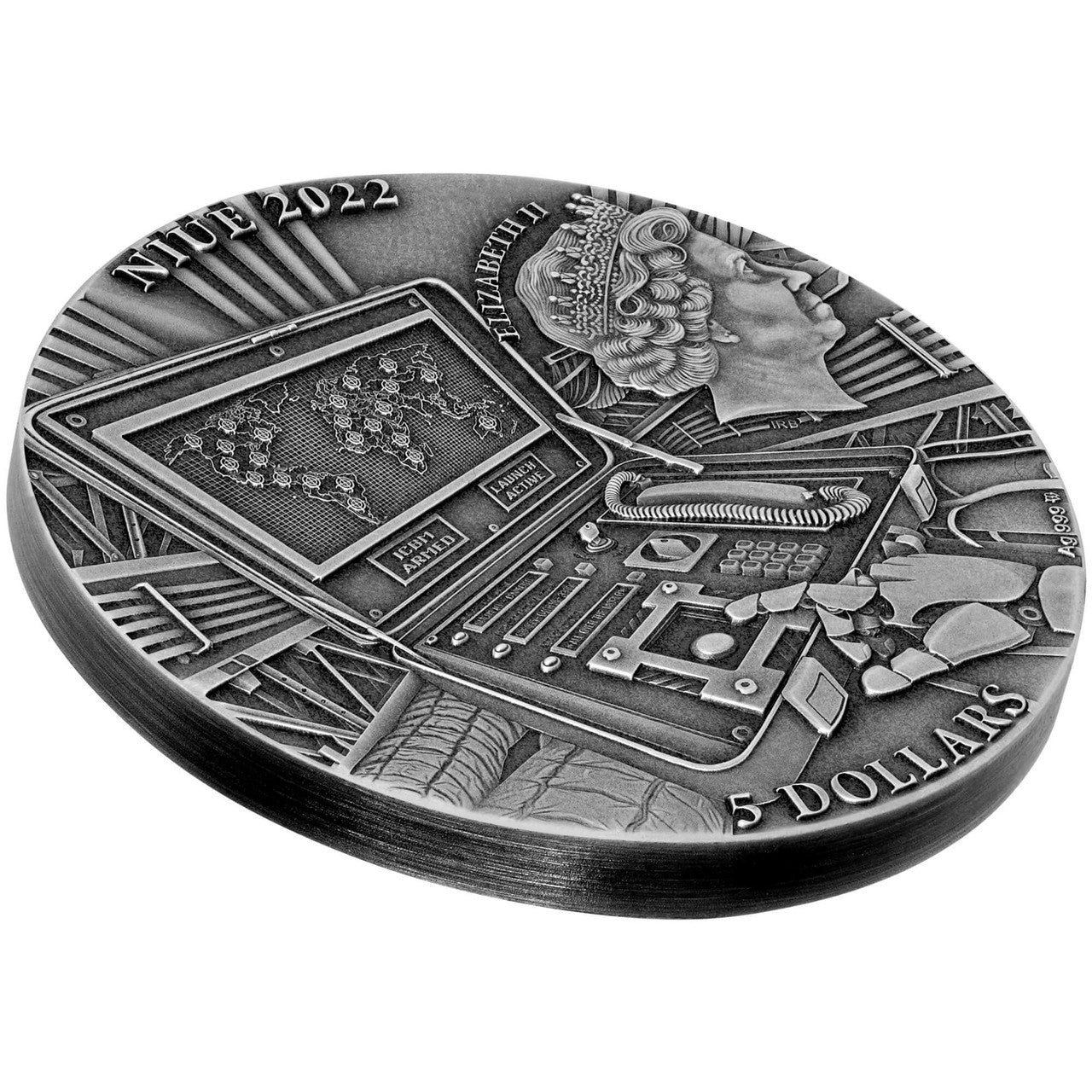 Memory - End of Humanity - 2022 Niue $5 2oz Silver Coin