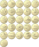 The Great Aussie Coin Hunt 2 - 2021 26 Coin Tube and Collector's Folder