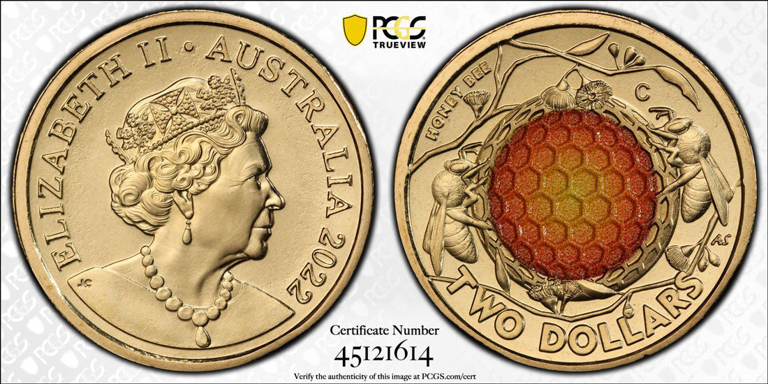 2022-C $2 Honey Bee PCGS MS69