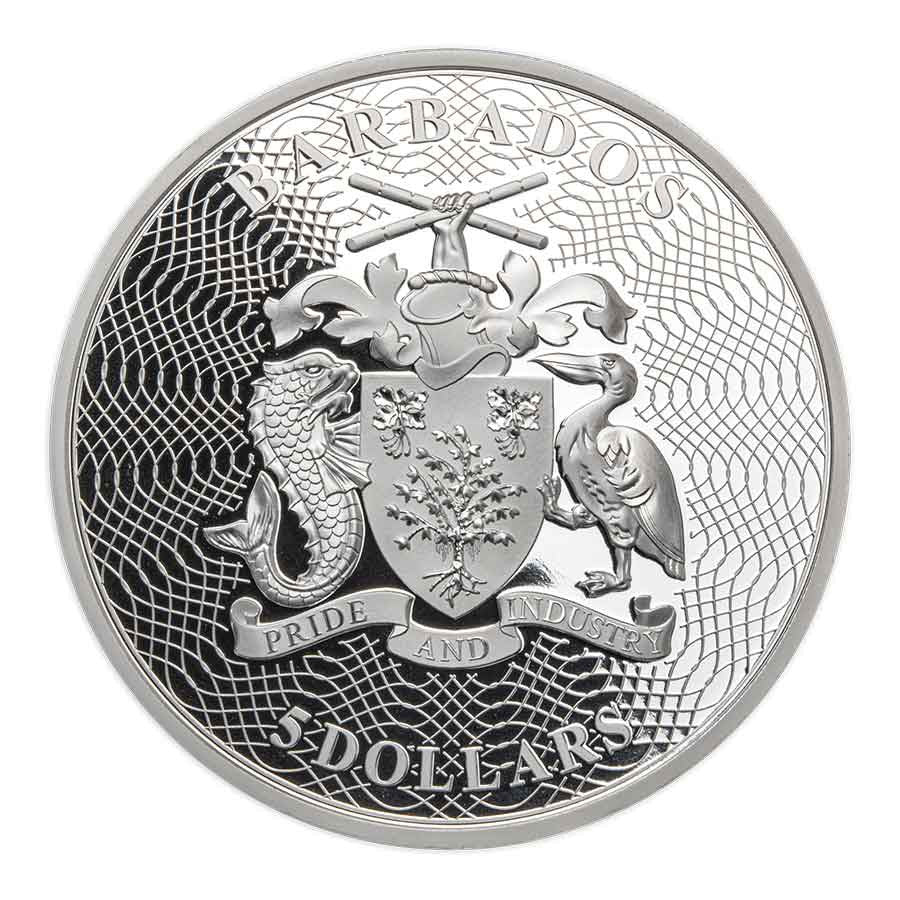 Northern Lights 2023 $5 Colour 5oz Silver Prooflike Coin