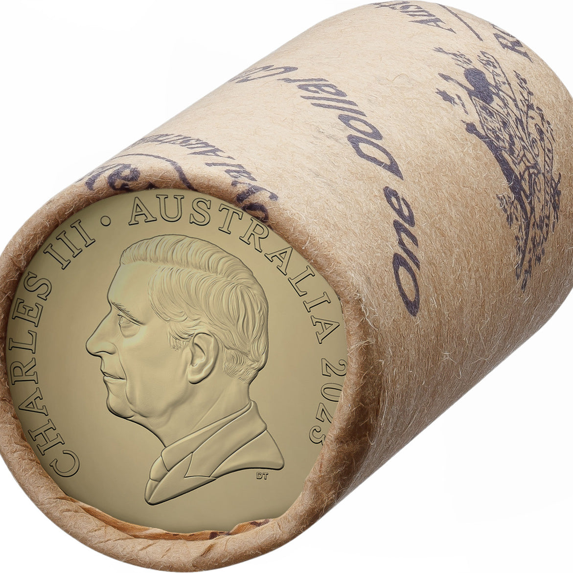 Royal Australian Mint 2023 $1 Circulated Coin- King Charles III Effigy- Premium Roll