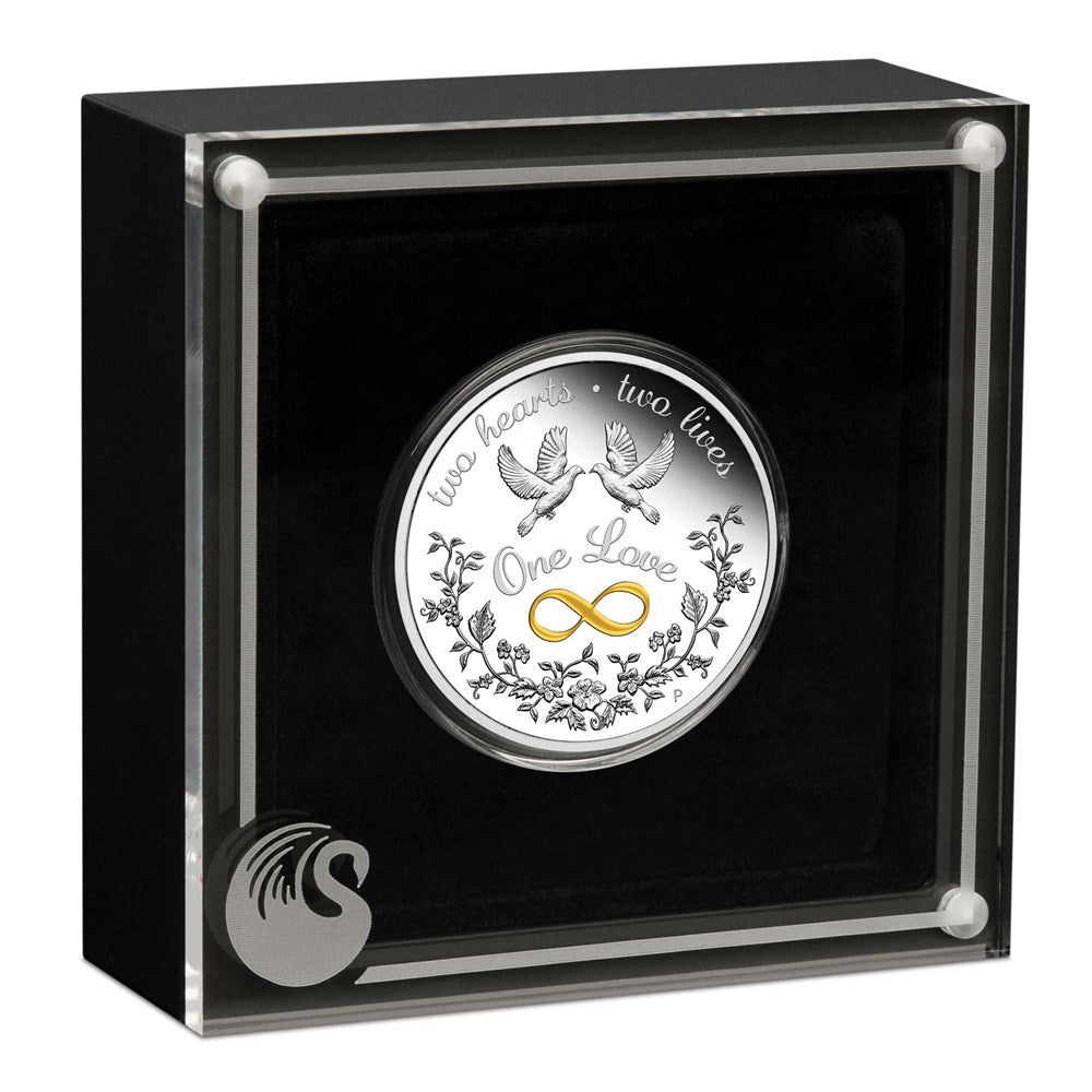 Coin One Love 2023 1oz Silver Proof