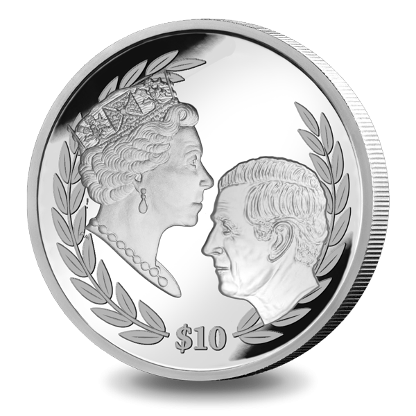 2022 Sierra Leone King Charles 111's Accession .999 Silver Proof Coin