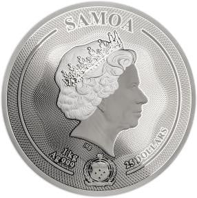 2023 Samoa Majestic Wildlife The Owl 1 kg .999 Silver Proof Coin