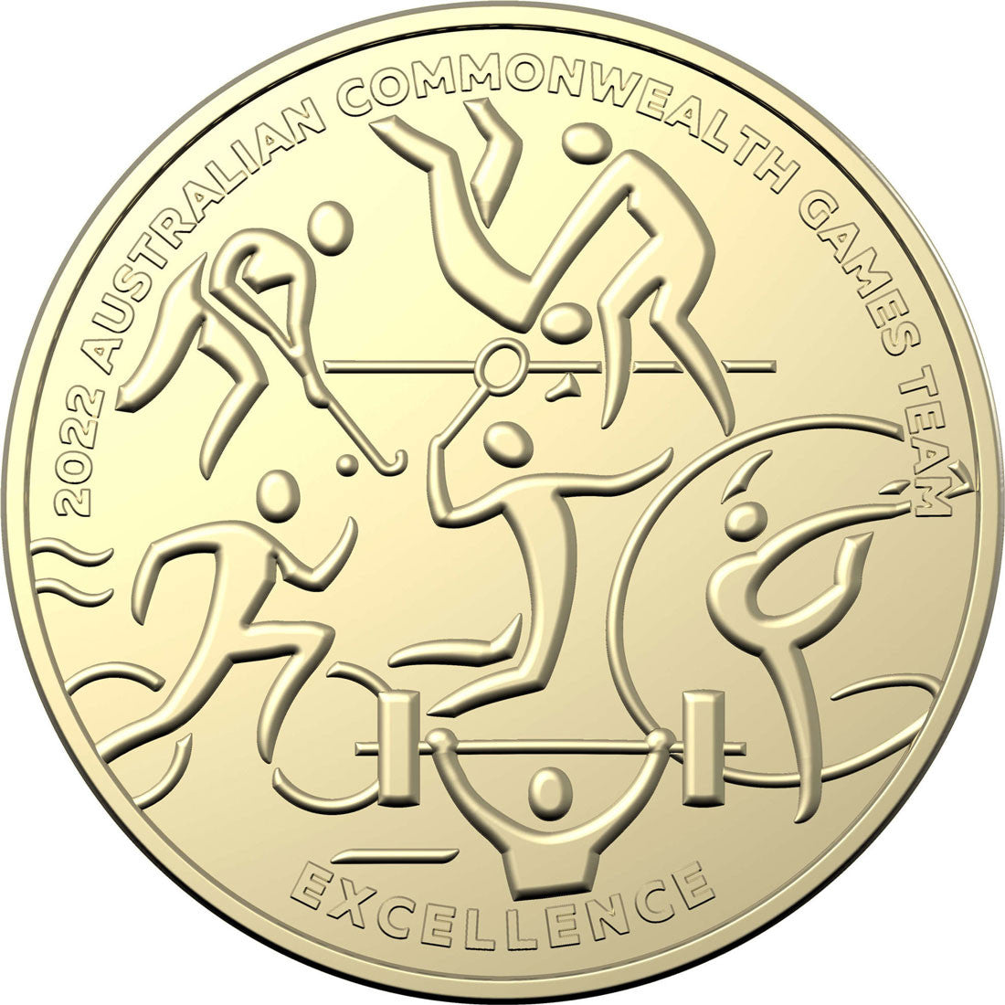 2022 Seven Coin Collection Folder – 2022 Australian Commonwealth Games Team