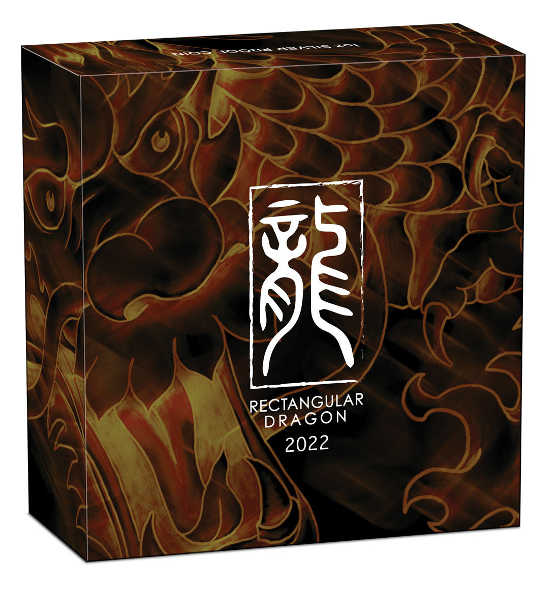 Dragon 2022 1oz Silver Proof Rectangular Coin