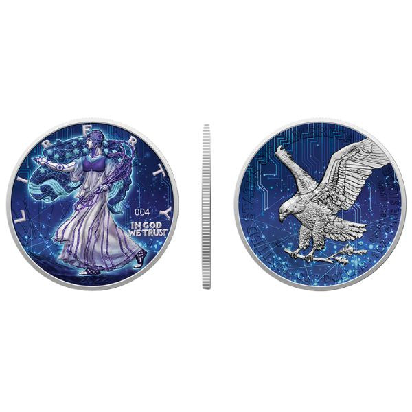 USA 2022 American Eagle Ag999 1 oz Artificial Intelligence