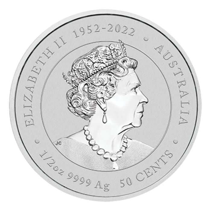 Perth Mint Year of the Dragon 2024 1/2 oz Silver Bullion Coin