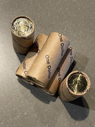 Royal Australian Mint King Charles III $1 UNC Coin Roll Head Tail