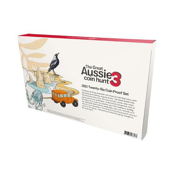 The Great Aussie Coin Hunt 3 2022 26-Coin $1 AlBr Proof Collection