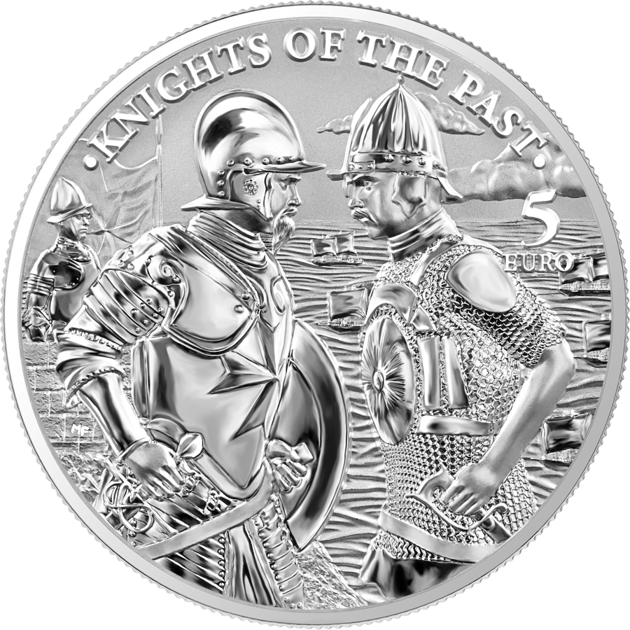 Knights Of The Past 2022 1oz .9999 Silver BU Coin