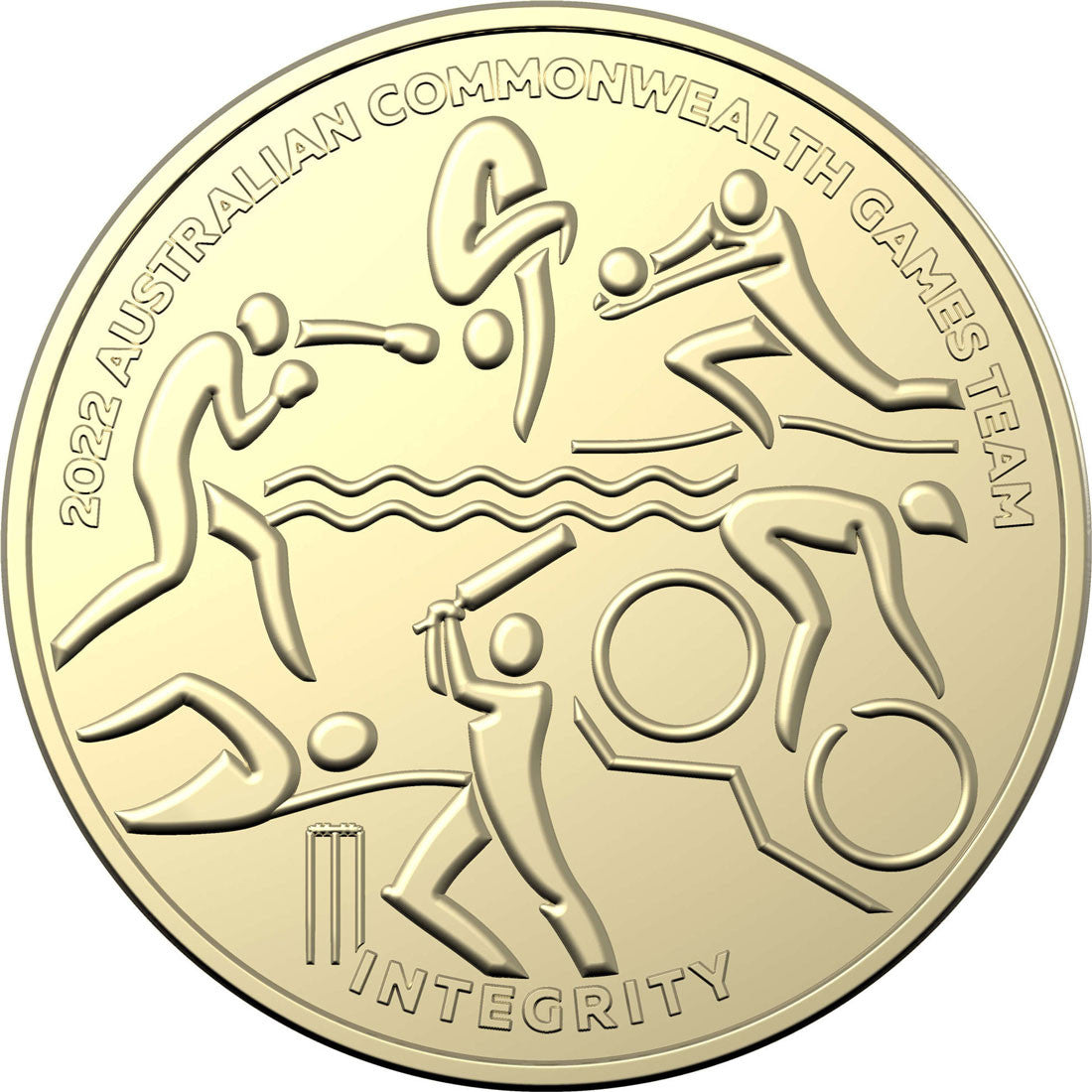 2022 Seven Coin Collection Folder – 2022 Australian Commonwealth Games Team