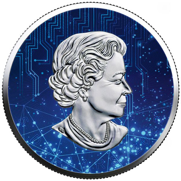Canada 2022 Maple Leaf Ag999 1 oz Artificial Intelligence