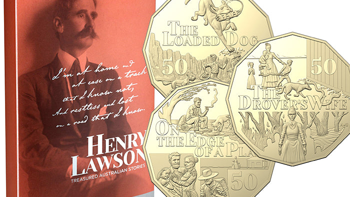 Henry Lawson  - Three Coin Collection