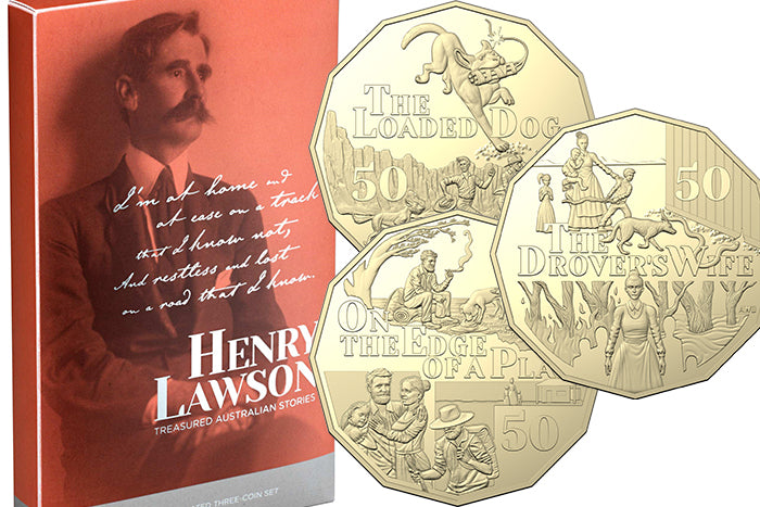 Henry Lawson  - Three Coin Collection