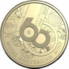Royal Australian Mint 2025 $1 60th Anniversary of the Royal Australian Mint UNC 4 Coin Mintmark & Privymark Set