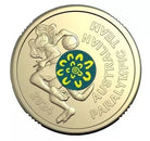 Royal Australian Mint 2024 Set of 4 Australian Olympic and Paralympic Teams $2 Coloured UNC Coins