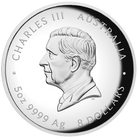 Perth Mint 2025 Lunar III Series Year of the Snake 5 oz Silver High Relief Proof Coin