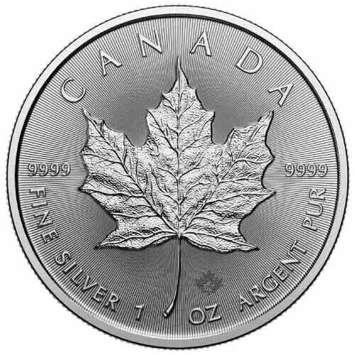 Royal Canadian Mint $5 1oz Maple Leaf 2024 Silver Bullion Coin