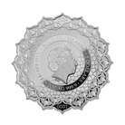 2024 Solomon Islands Lotus of the Seventh Chakra 2 oz .999 Silver Coloured Coin - Phil Lewis