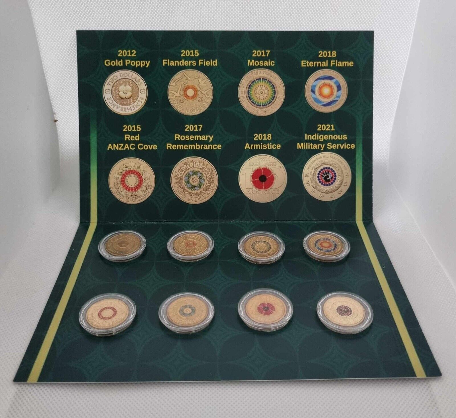 35th Anniversary of the $2 Coin 8 Coin Military Set