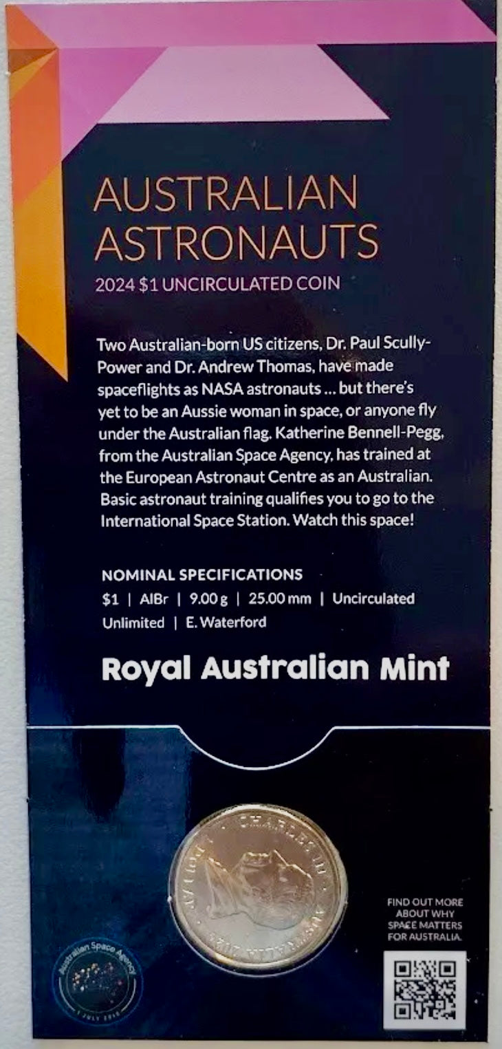 Royal Australian Mint 2024 Out of This World Australia in Space C