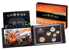 Royal Australian Mint 2012 Six Coin Proof Set Selectively Gold Plated 50c Coin Edition
