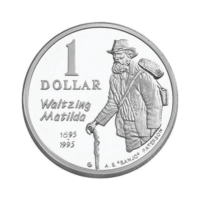 Royal Australian Mint 2004 $1 Waltzing Matilda Silver Proof Coin - ex ...