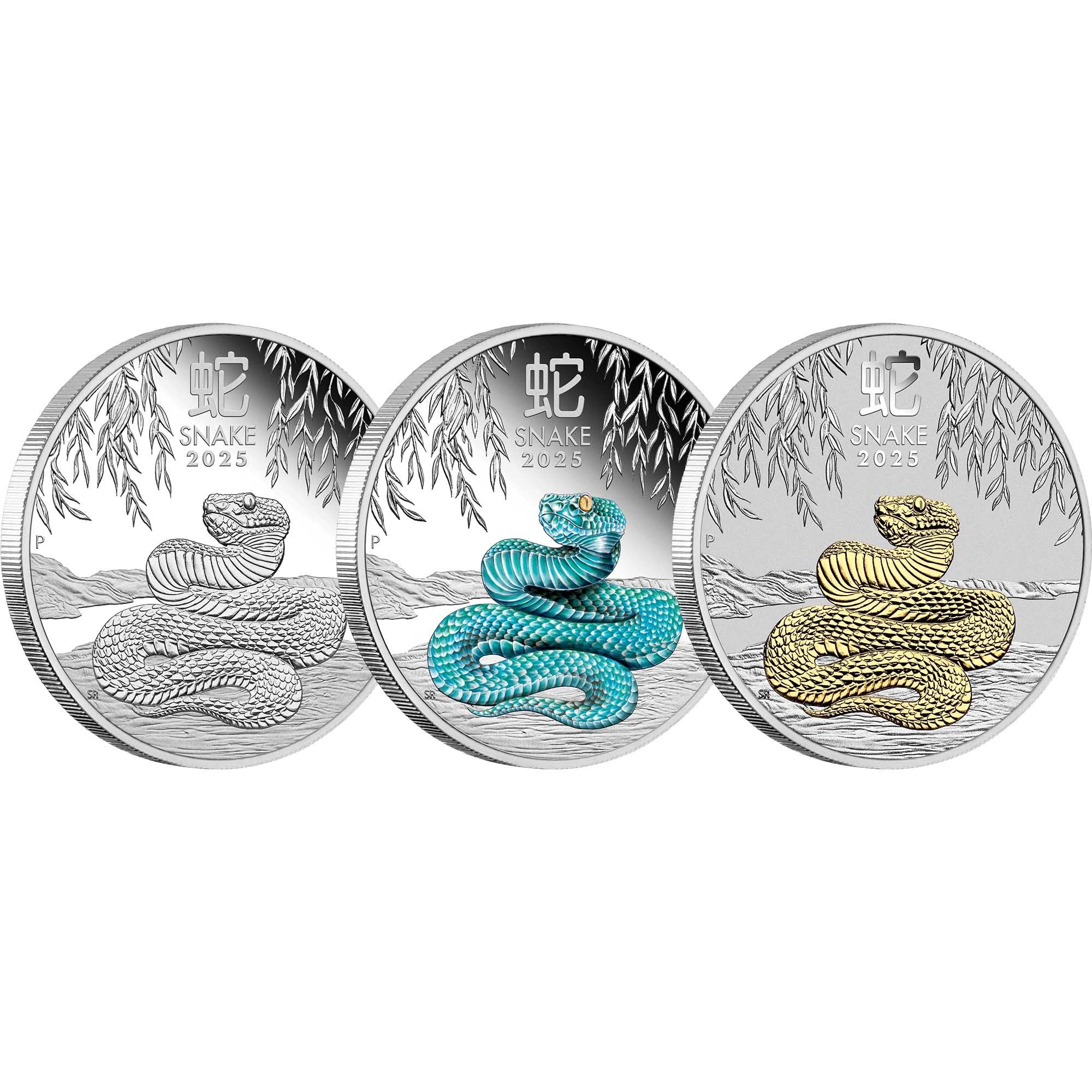 Perth Mint Australian Lunar Series III 2025 Year of the Snake 1oz