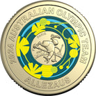 Royal Australian Mint 2024 Australian Olympic Team Three Coin $2 Three Coin Coloured Uncirculated Set