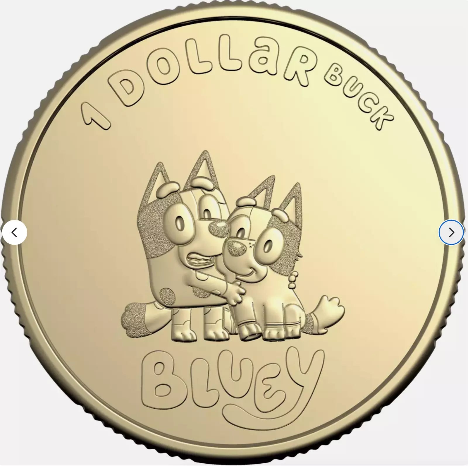 Royal Australian Mint 2024 Muffin & Socks $1 UNC Coin