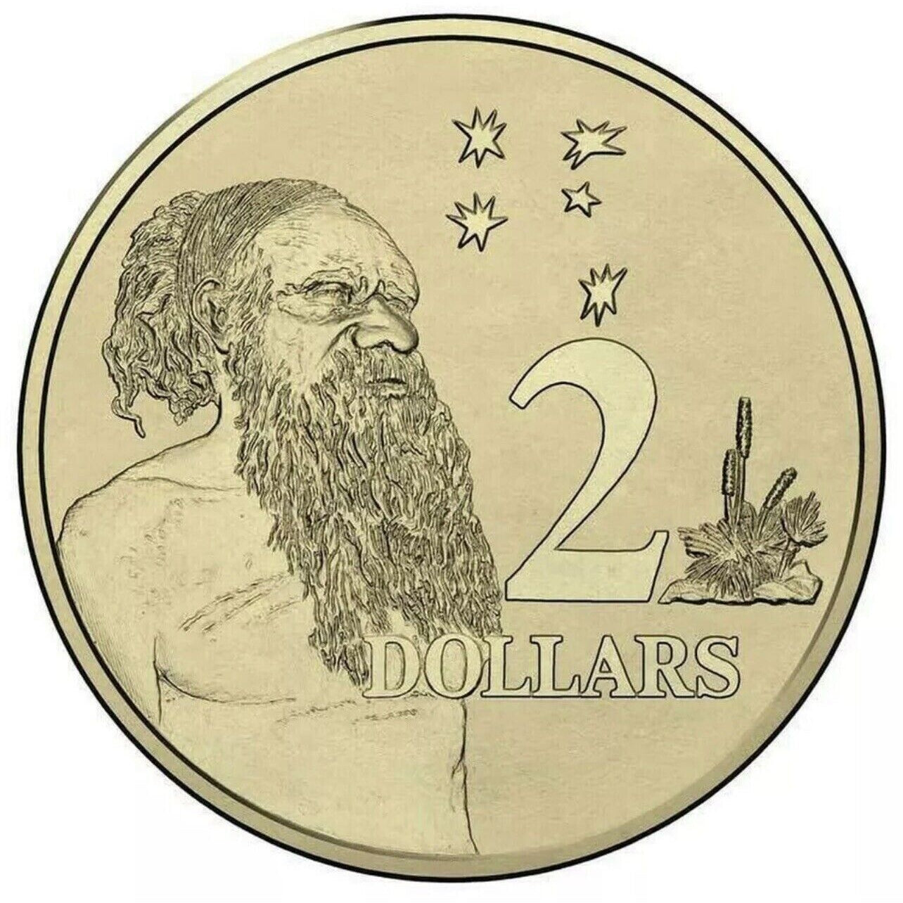 Royal Australian Mint 2016 $2 50th Anniversary of Decimal Currency Changeover Coin Lightly Circulated