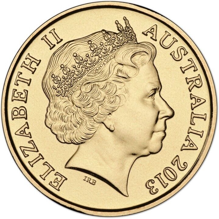 Royal Australian Mint 2013 QEII 60th Anniversary Coronation $2 Lightly Circulated Coin