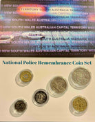 2019 Australian Police Remembrance 6 Coin UNC Set