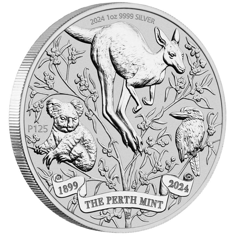 Perth Mint 125th Anniversary of the Perth Mint 2024 1oz Silver Bullion Coin