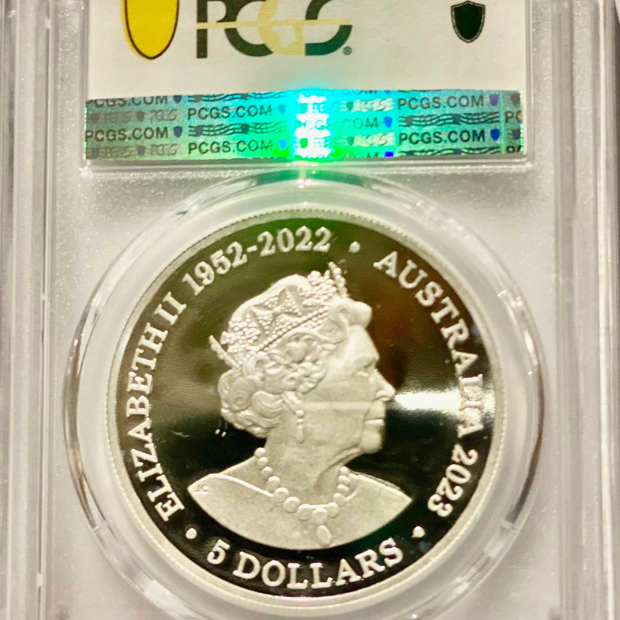 Royal Australian Mint 2023 Emperor Penguin Colorized $5 coin PCGS PR69DCAM