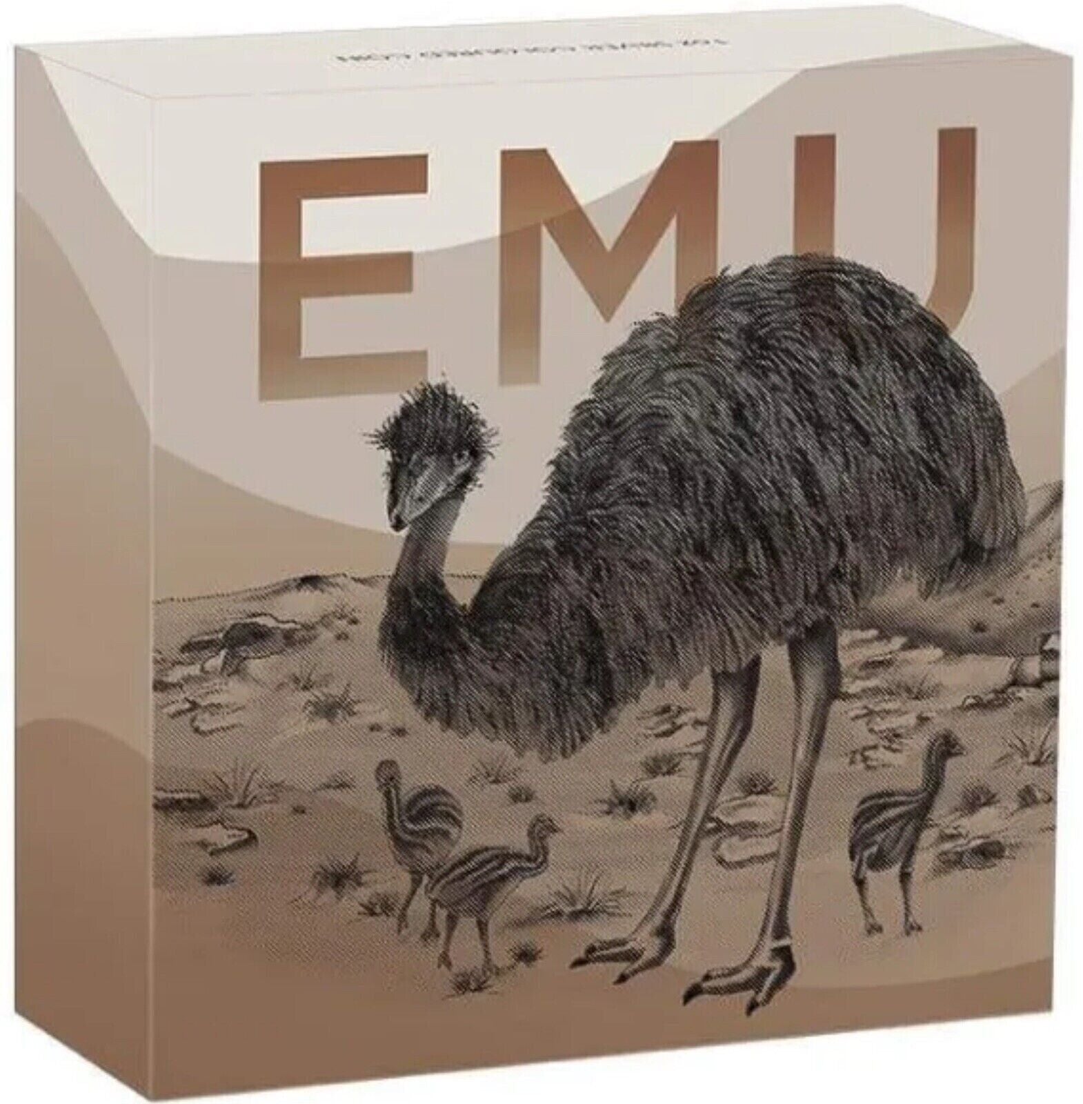 Perth Mint Emu 1 oz Silver 2024 Coloured Coin