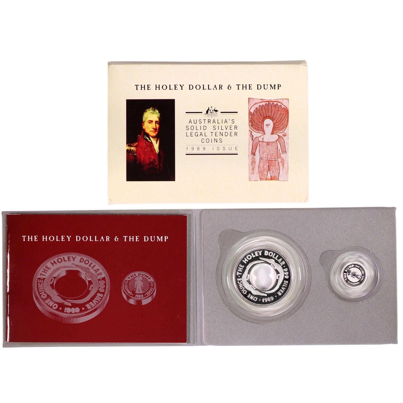 Holey Dollar & The Dump 1989年 プルーフ銀貨 セット 1998 Platypus Twenty Cents / 20c - Ex Mint Set – My Collectables