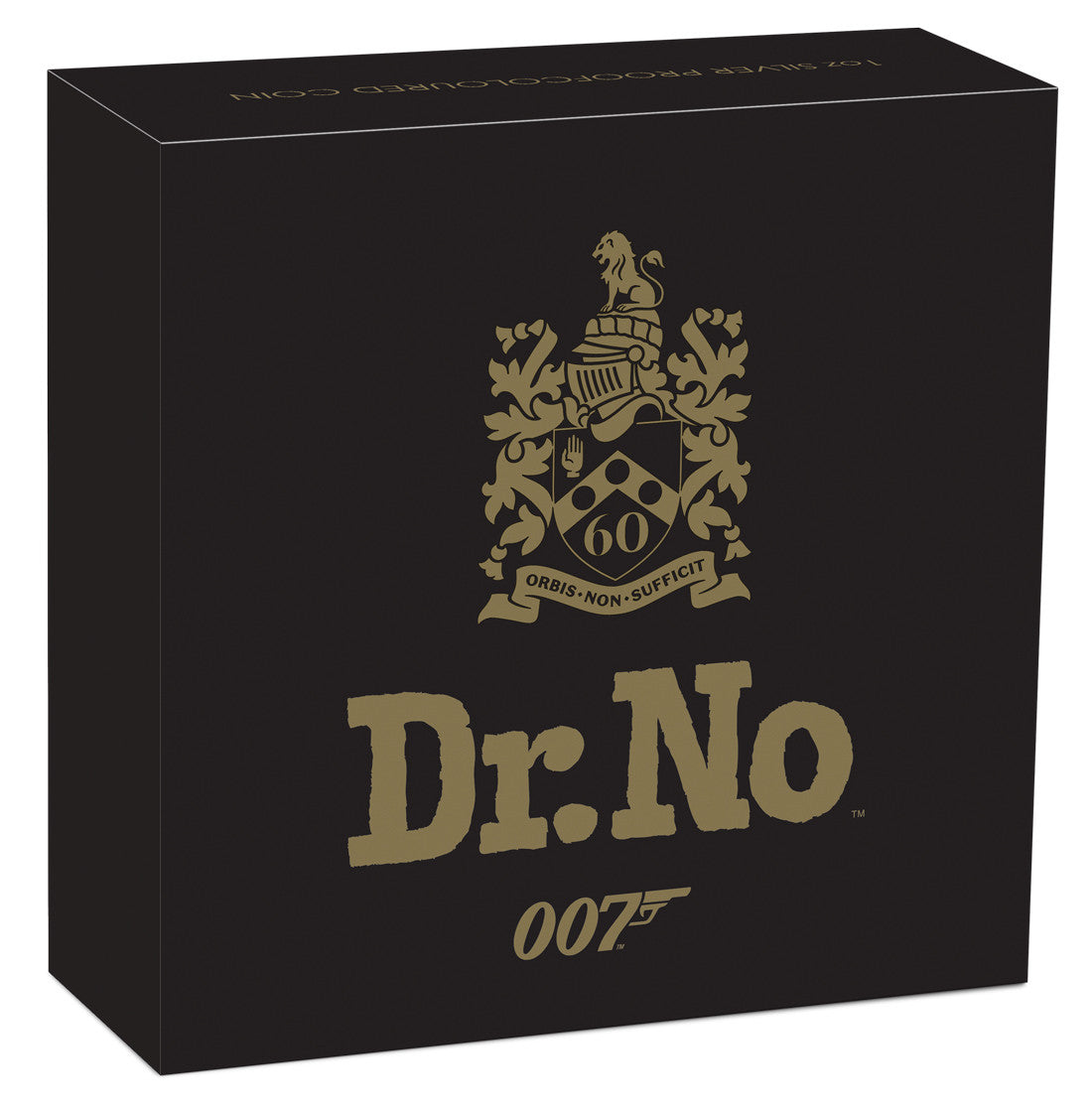 James Bond Dr. No 2022 1oz Silver Proof Coloured Coin