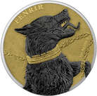 Fenrir Geminus - The Germania Beasts - 2 x 1oz Silver BU Coins
