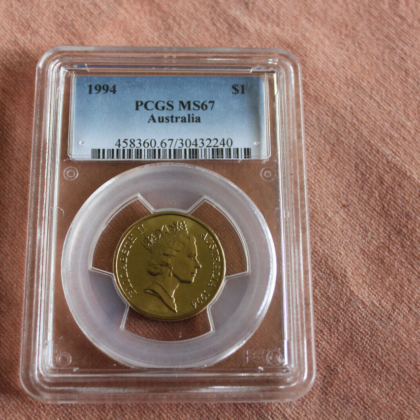 1994 Australia $1 PCGS MS67