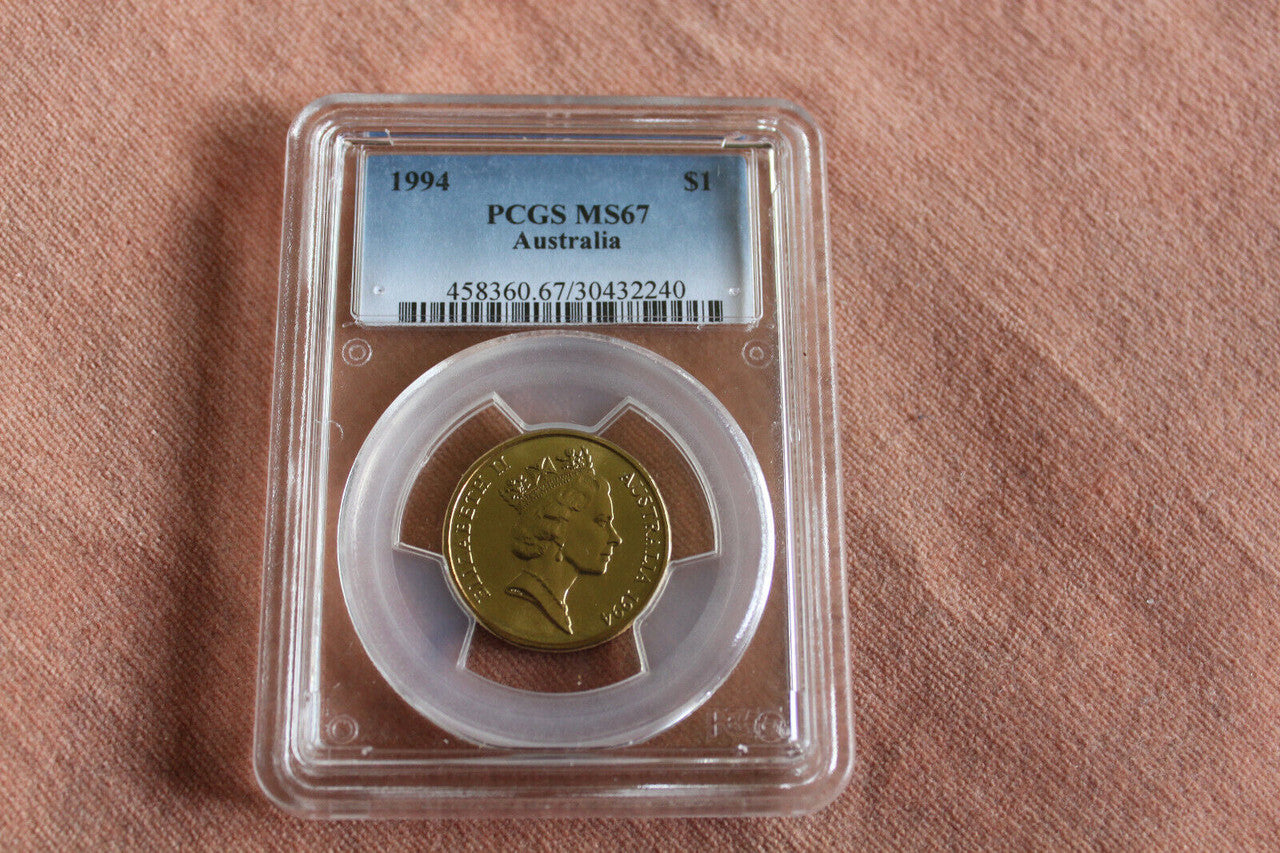1994 Australia $1 PCGS MS67