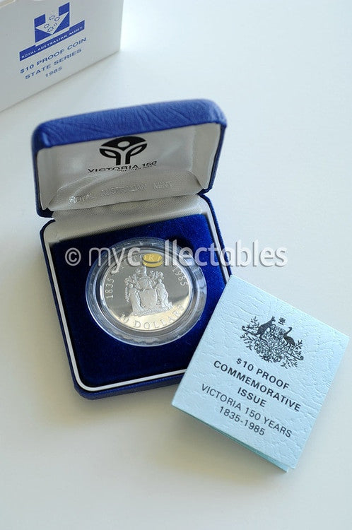 1985 State Series $10 Proof Coin - Victoria – My Collectables